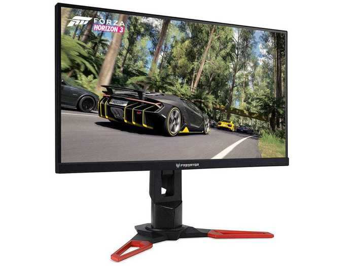 A dedicated gaming monitor with better performance than the living room TV