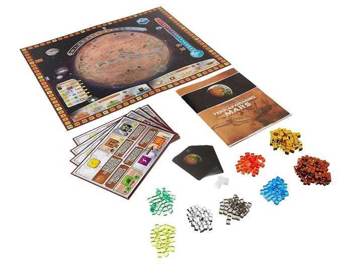 "Terraforming Mars" board game