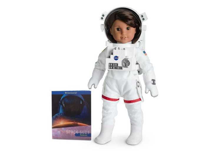 An astronaut doll