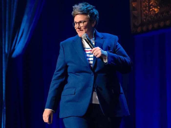 Hannah Gadsby found success after winning a national comedy competition in Australia.