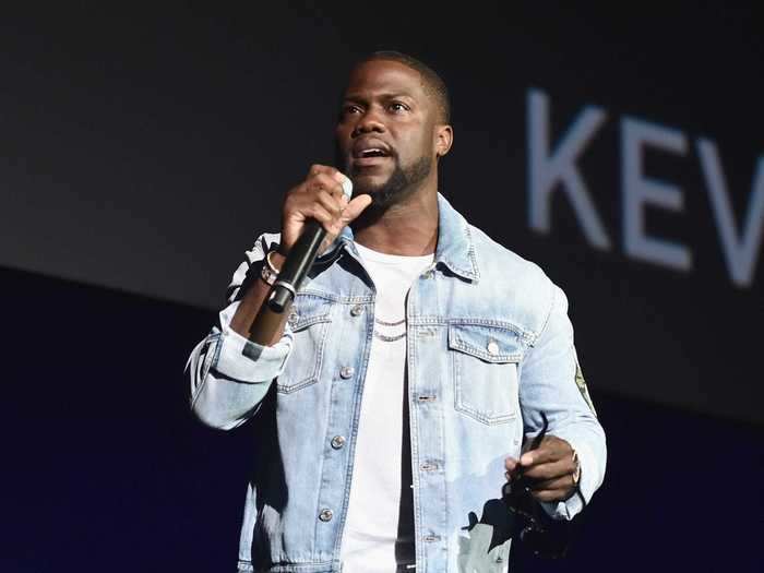 Kevin Hart had a half-eaten chicken leg thrown at him during one of his first stand-up sets.