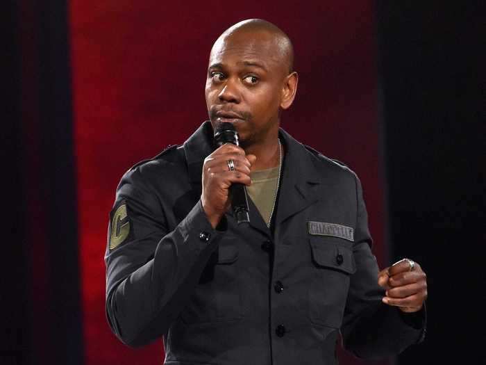 Dave Chapelle was booed off stage at the Apollo Theater.