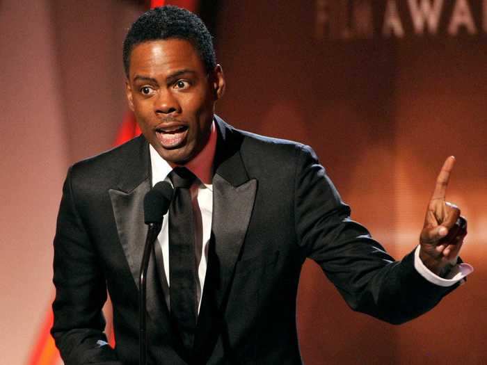 Chris Rock worked at Red Lobster before being discovered at an open mic night.