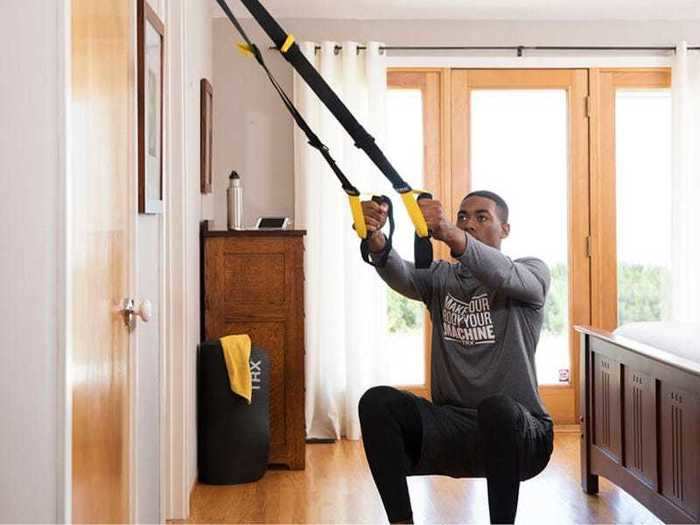An at-home workout system
