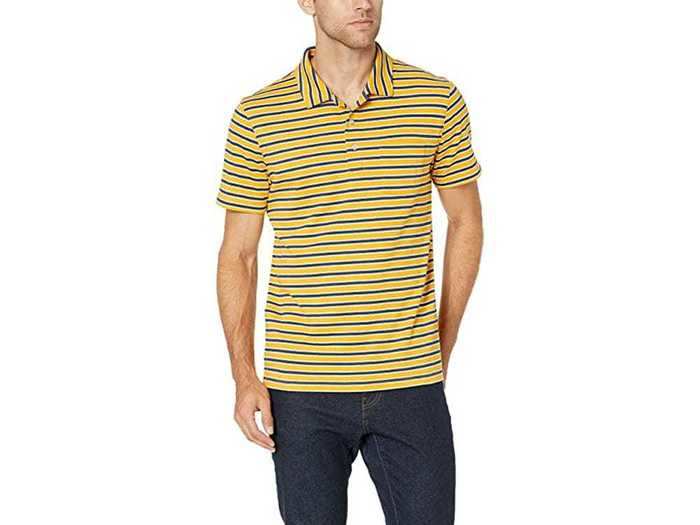 Amazon Essentials Slim-Fit Pocket Jersey Polo