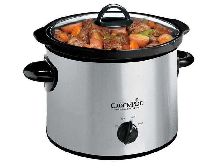 A slow cooker