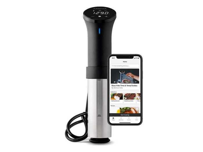 A high-tech sous vide machine