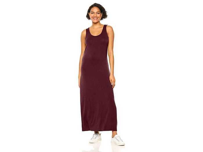 A maxi tank dress