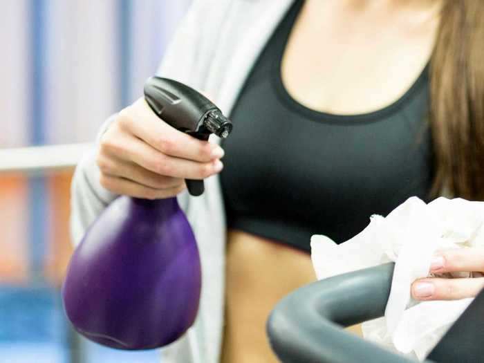 How to avoid infection at the gym