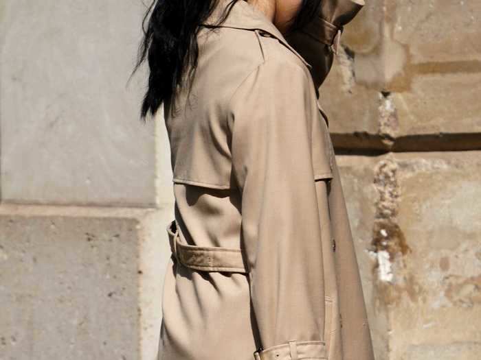 Trench coats are back and can easily be worn in so many different ways.