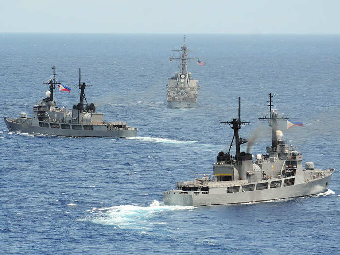 ​China’s incursions in the South China Sea is also forcing unlikely allies, the US and the Philippines back together.