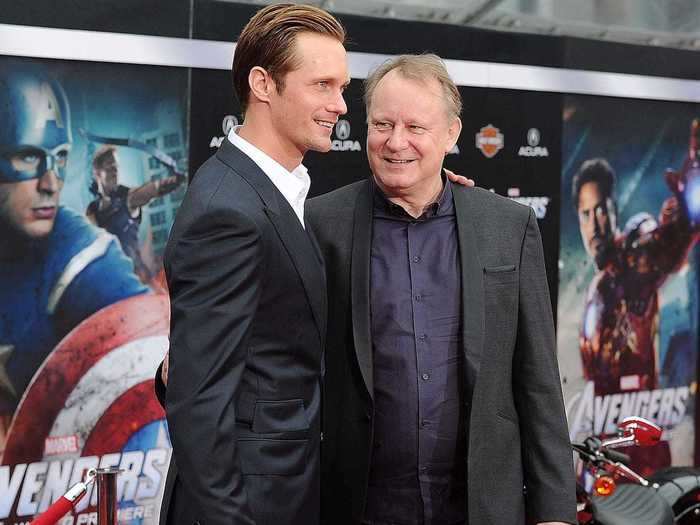 Alexander and Stellan Skarsgård appeared together in 2011