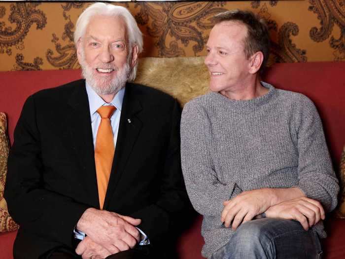 Donald and Kiefer Sutherland starred in 2016