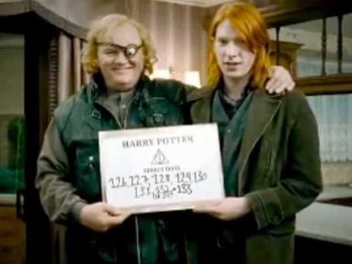 Brendan Gleeson and son Domhnall both starred in the "Harry Potter" series.