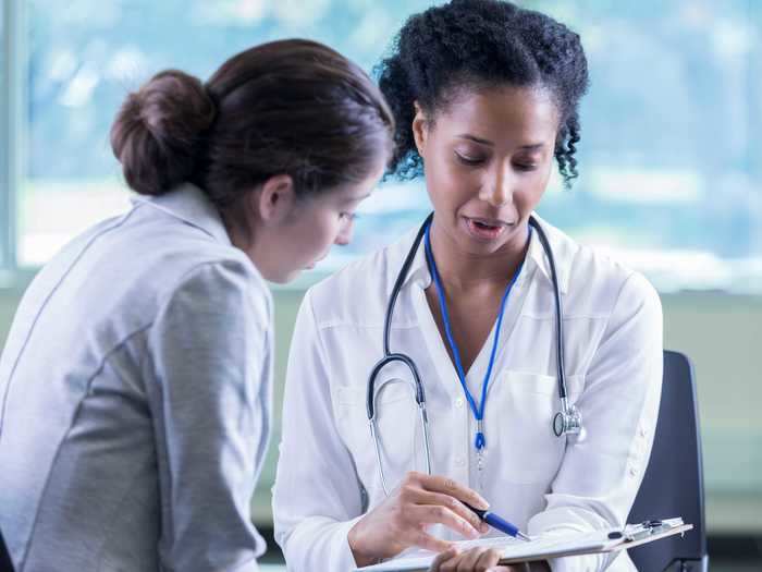 Dr. Marcelin shared that she herself has experienced bias in the workplace — from both patients and colleagues — as an African American female doctor.