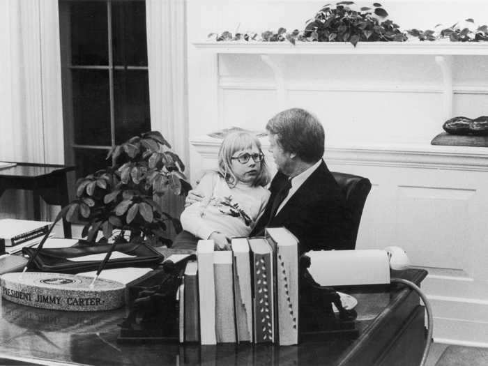 Jimmy Carter and his wife, Rosalynn, had four children: Amy, Jack, Donnel, and James.