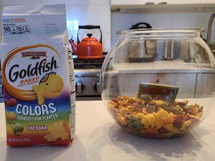 I wish the colors Goldfish had more colors.