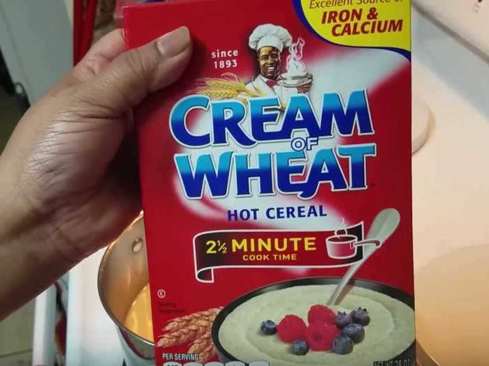 Cream of Wheat was criticized for using a specific Black character.