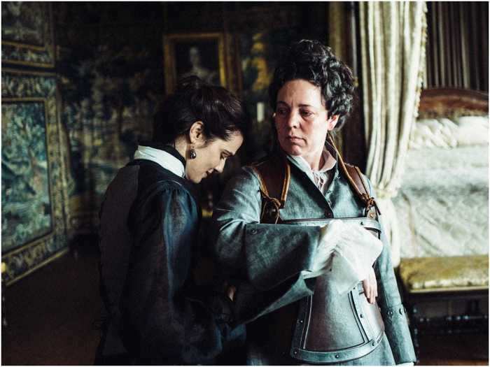 The 2018 movie "The Favourite" centers on the power plays and relationships between three women in Queen Anne