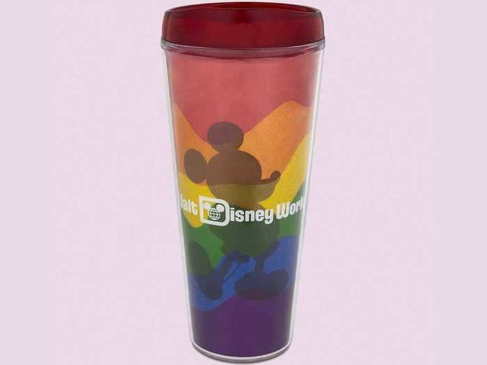 A rainbow tumbler can bring extra joy to your morning coffee.