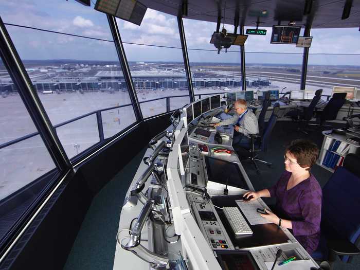 12. Air traffic controllers