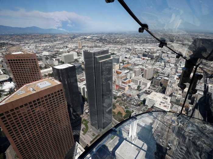 The Skyslide on the 69th and 70th floors is a thrilling way to enjoy the view.