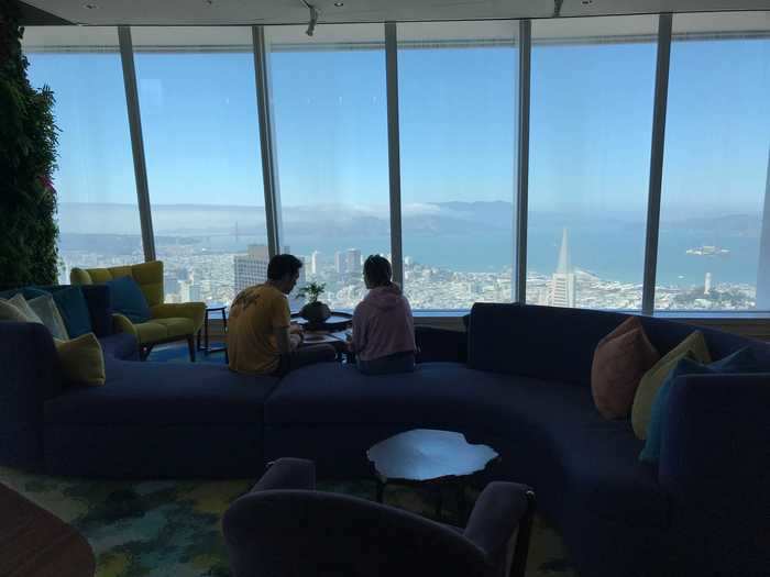 Its observatory on the 61st floor is called the Ohana Floor.