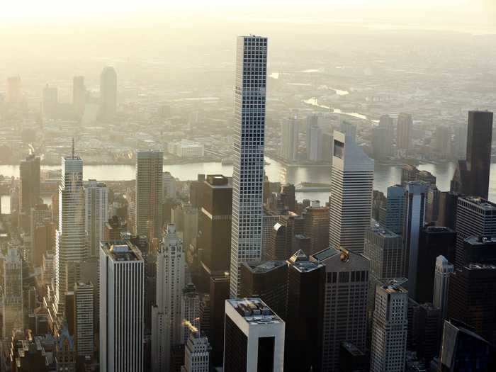 432 Park Avenue in Manhattan stands at 1,396 tall, making it one of the tallest residential buildings in the Western Hemisphere.