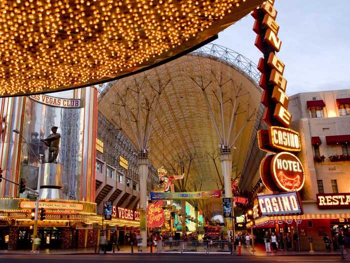 NOW: The city now sees around 42 million visitors a year, according to the Las Vegas Convention and Visitors Authority.