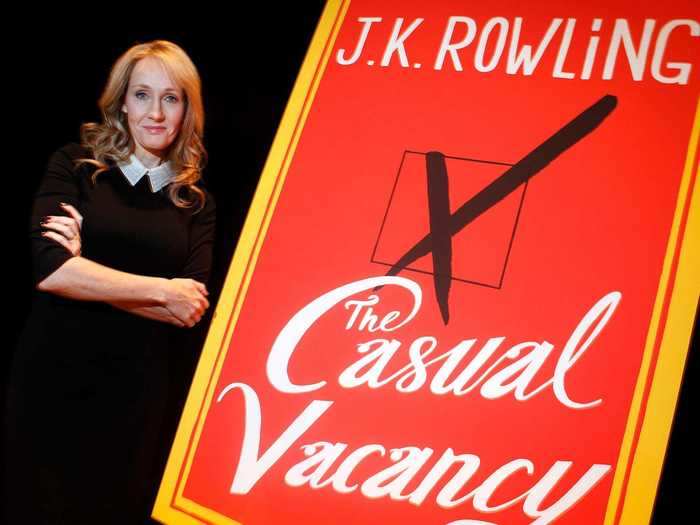 After the Harry Potter book series ended in 2007, Rowling began penning new novels.  