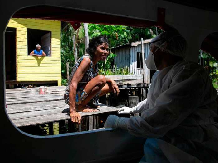 Coronavirus infection rates have soared throughout Brazil in recent weeks, and researchers predict case counts and death rates could surpass the US by July.