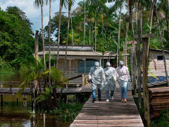 Remote and indigenous communities in Brazil have been hit disproportionately hard —with a death rate that