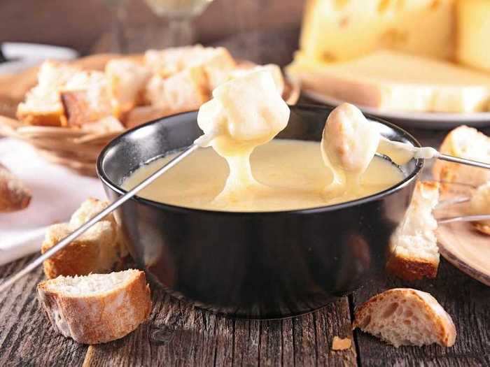 Fondue was another super popular at-home meal in the 1970s — but not too many people make the dish anymore.