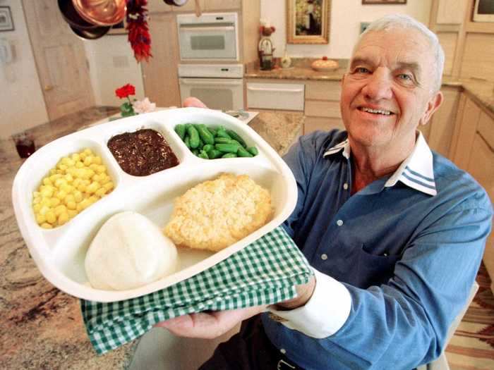 Frozen meals or "TV dinners" are much less popular today than they used to be.