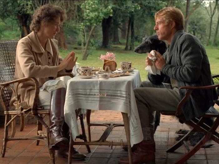 Streep starred as Karen Blixen in "Out of Africa" (1985).