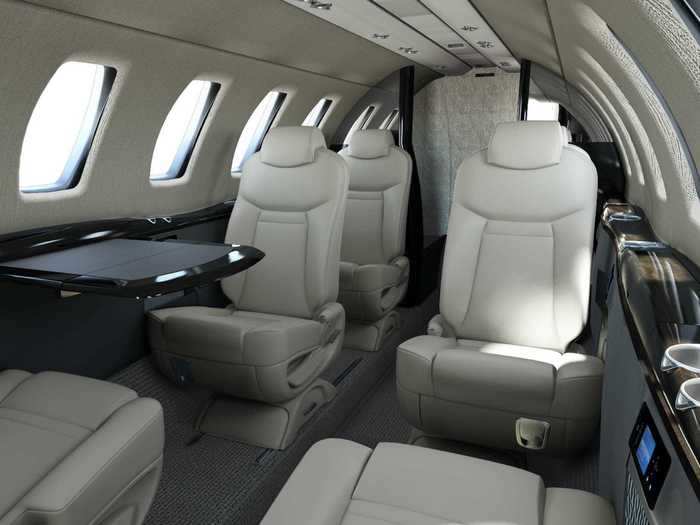 The longer cabin allows seven to eight passengers to sit comfortably.