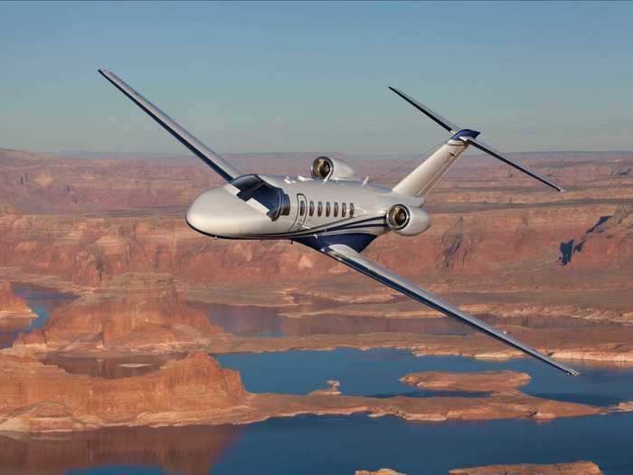 Only one pilot is required to fly the CJ3, which costs around $8.3 million for the newer variant.