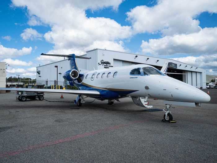 The range of the jet is 2,010 nautical miles so it will likely need a stop to fly between New York and Los Angeles, depending on winds, but nearly every European capital can be connected in the aircraft without stopping.