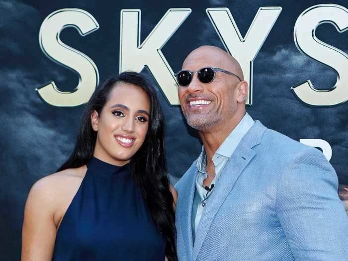 Dwayne Johnson believes in making goals for his children to achieve as they get older.