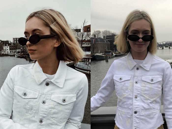 Amsterdam-based style and beauty influencer Rianne Meijer started sharing Instagram posts of her photo shoot outtakes in 2018.