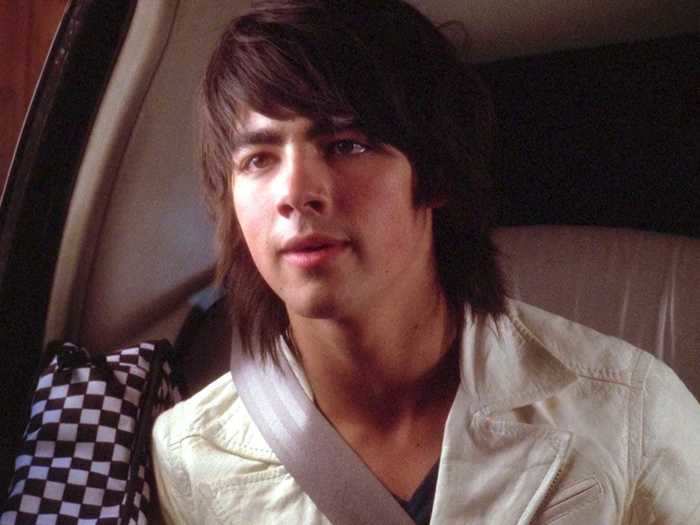 Joe Jonas played a self-centered pop star named Shane Gray.