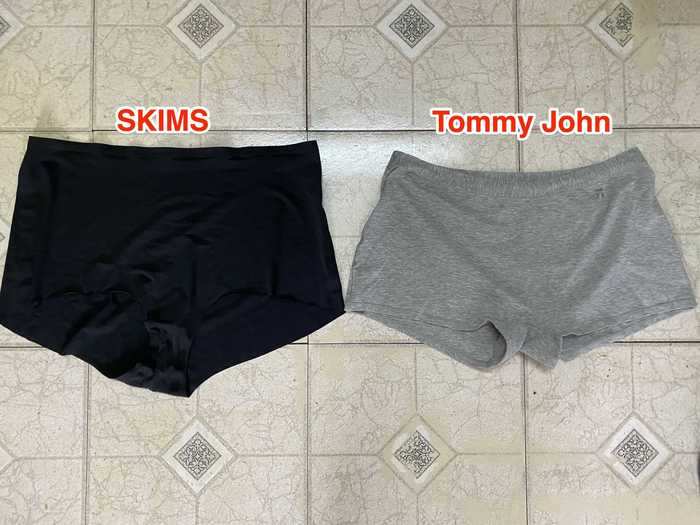 I spent $26 on the Smooth Essentials boyshorts, but I prefer my $24 Tommy John underwear.