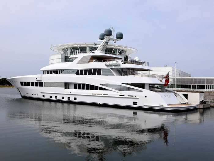 Liautaud also owns a 200-foot yacht named 