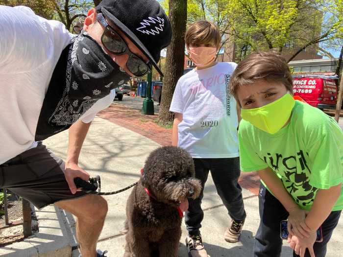 Sohn and his two sons, 10-year-old Maddox and 13-year-old Henry, have "an unshakable camaraderie" built around inside jokes and spending time together. The boys split their time with Sohn and their mother.