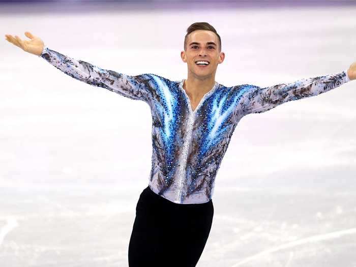 Adam Rippon, a figure skater, was the first openly gay American to qualify for the Olympics.