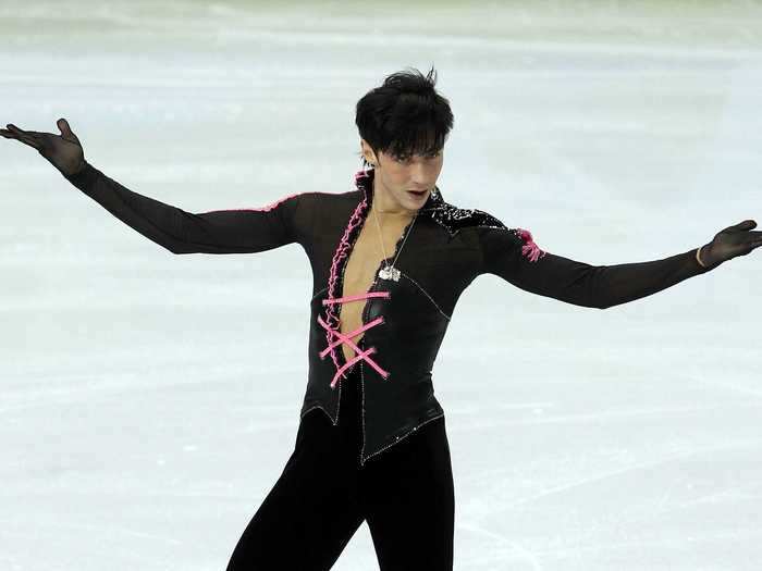 Johnny Weir is an Olympic figure skater, and he