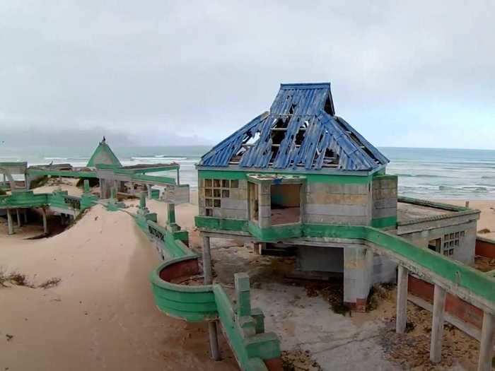 Before it was abandoned due to financial trouble, the Pavilion used to be a popular resort.