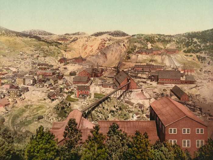 SOUTH DAKOTA: Up until its closure in 2002, the Homestake Mine in Lead, South Dakota, was the largest and deepest gold mine in all of North America.