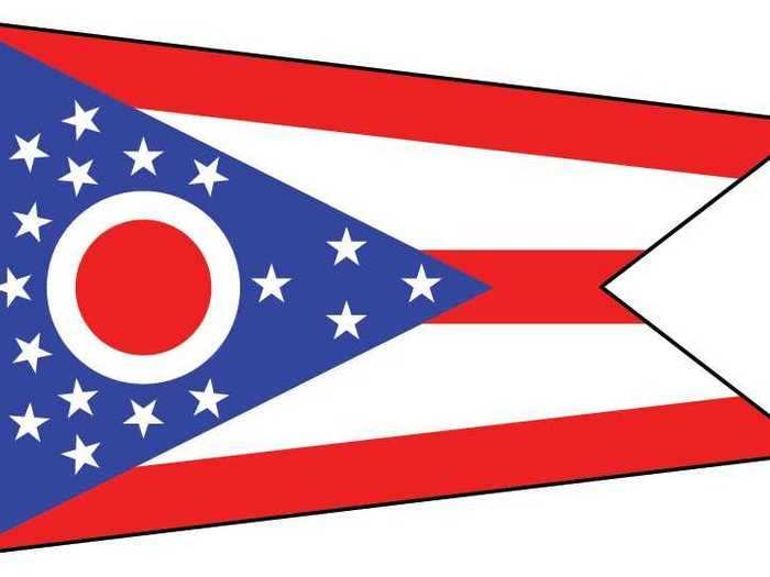 OHIO: Ohio has the only state flag in the US that isn