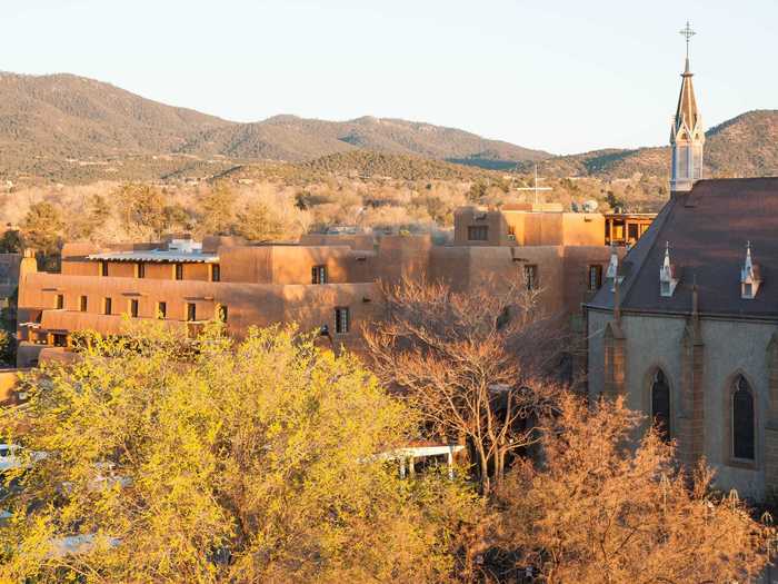 NEW MEXICO: The city of Santa Fe is 7,000 feet above sea level, making it the state capital with the highest elevation in the country.